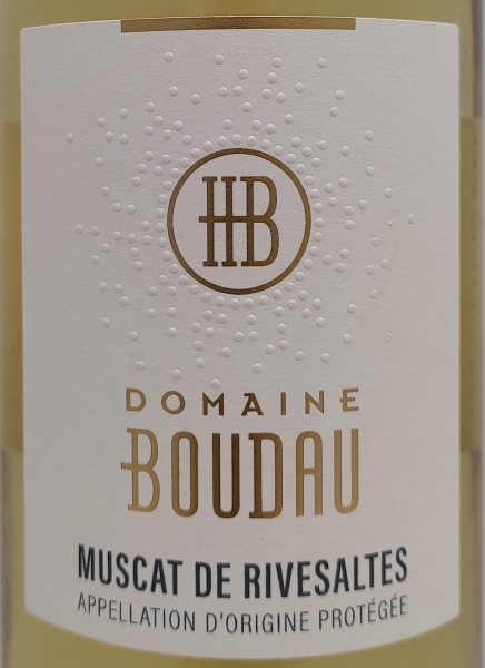 Domaine Boudau Muscat de Rivesaltes 2023 Vin doux naturel, Weißwein, lieblich, 0,75l